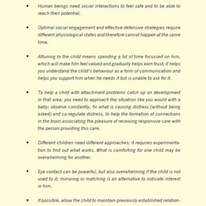 MP3 Chapter 14 Understanding the Trauma of Children from Institutions. A training manual for case workers