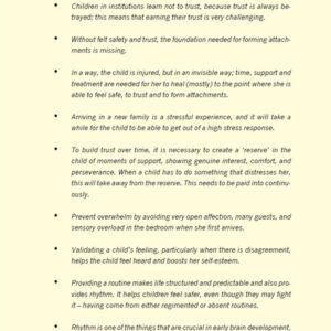 MP3 Chapter 15 Understanding the Trauma of Children from Institutions. A training manual for case workers