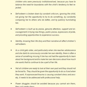 MP3 Chapter 17 Understanding the Trauma of Children from Institutions. A training manual for case workers