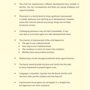 MP3 Chapter 2 Understanding the Trauma of Children from Institutions. A training manual for case workers