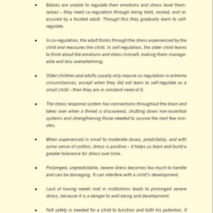 MP3 Chapter 4 Understanding the Trauma of Children from Institutions. A training manual for case workers